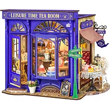 Конструктор 3D міні-будинок Robotime Rolife Leisure Time Tea Room DG171