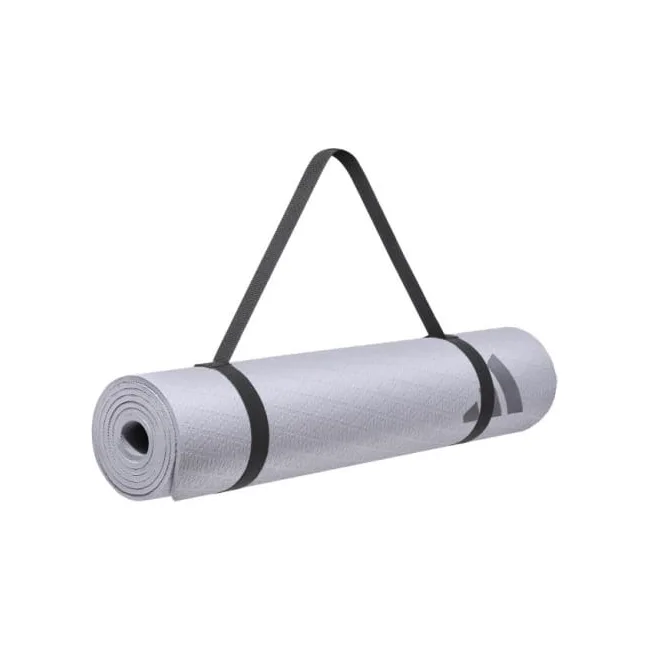 Коврик для йоги ADIDAS Yoga Mat серый 183 х 61 х 0,6 см