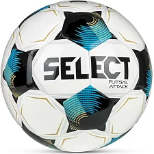 М'яч футзальний Select Futsal Attack v26 білий, синій 4