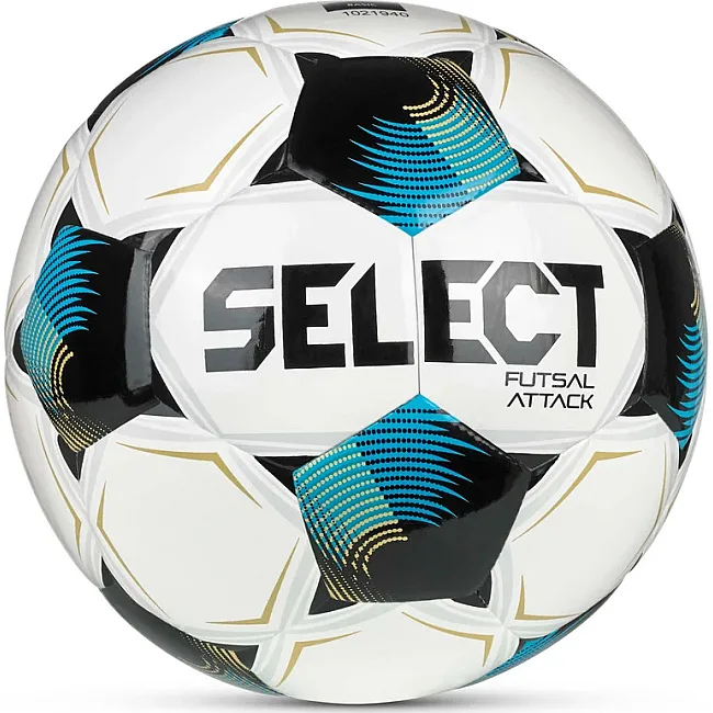 М'яч футзальний Select Futsal Attack v26 білий, синій 4