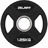 Млинці диски TPU 2 Handle металева втулка ZELART TA-6995-1_25 (Чорний)
