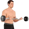 Штанга неразборная с фиксированным весом изогнутая PEV HAMMER STRENGHT TA-9978-25 (Черный)