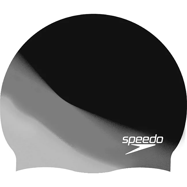 Шапка для плавания Speedo MULTI COLOUR SILC CAP AU черный One Size