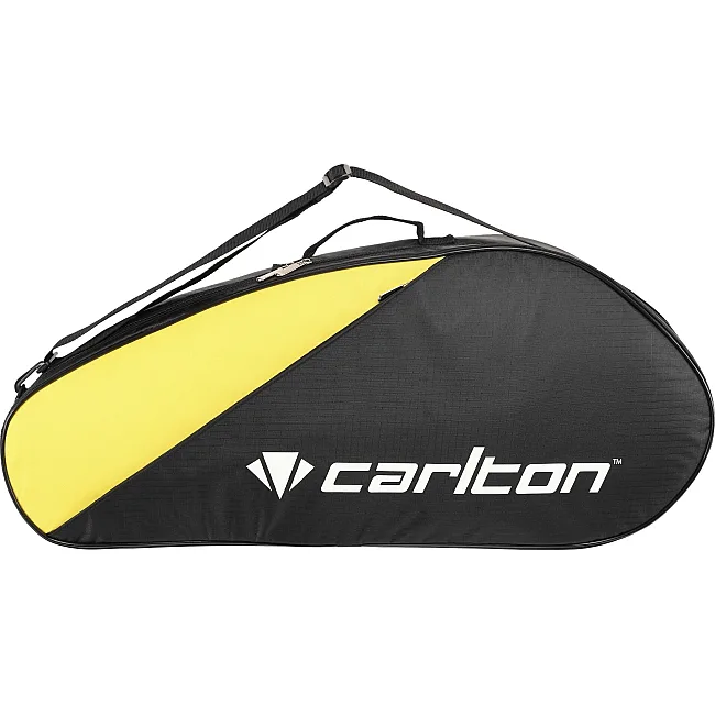 Чехол для бадминтонных ракеток CARLTON AC COURT DL13028356 (Черный-желтый)
