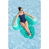 Кресло надувное для плавания Bestway Comfort Plush Pro 43719 145 х 120 см, бирюзовое
