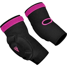Налокітники спортивні RDX Hosiery Elbow Foam Black/Pink M