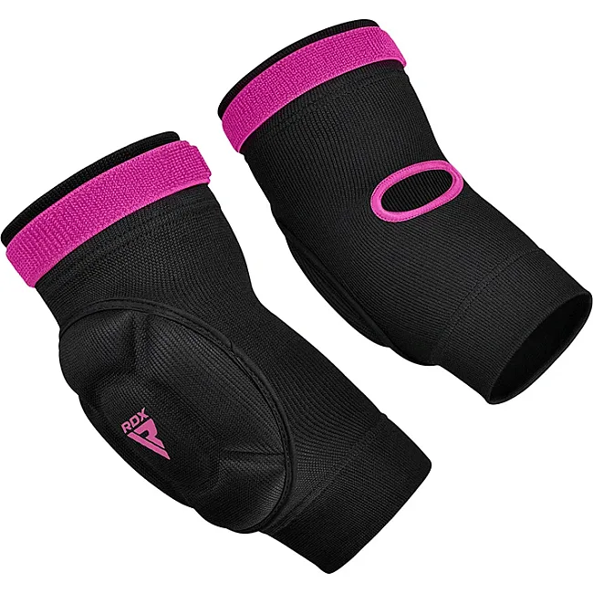 Налокітники спортивні RDX Hosiery Elbow Foam Black/Pink M