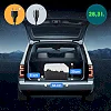 Дорожный холодильник с ремнем Peme Go Adventure Orange 30 28,3 л серый