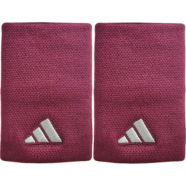 Напульсники ADIDAS TENNIS WB L бордовый One Size