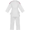 Кімоно для дзюдо Adidas Club з червоними смугами на плечах (білий) J350P