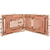 Масажний стіл inSPORTline Japane 3-Piece Wooden - чорний