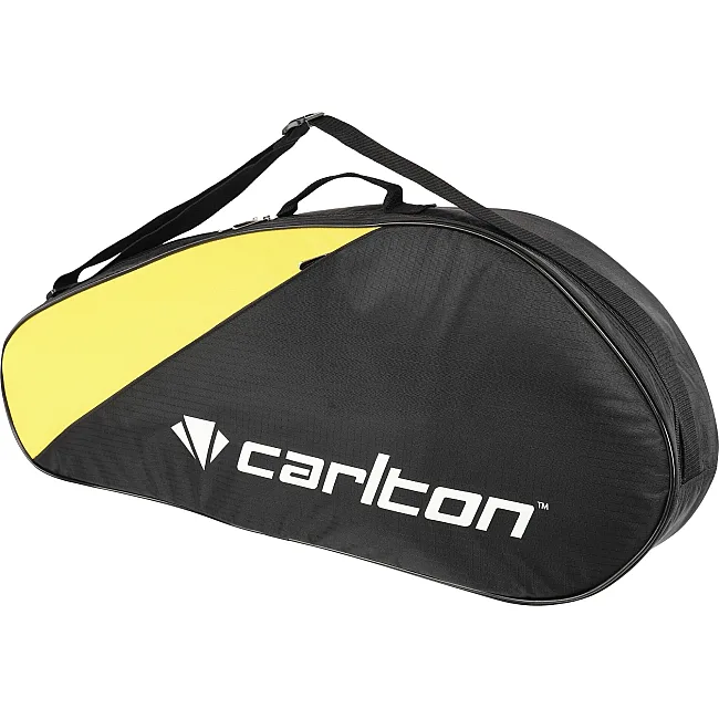 Чехол для бадминтонных ракеток CARLTON AC COURT DL13028356 (Черный-желтый)