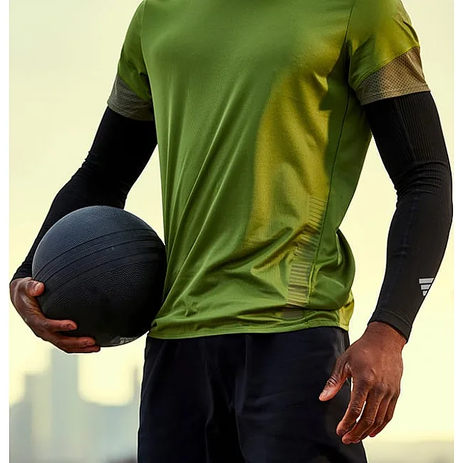 Компрессионные нарукавники ADIDAS Compression Arm Sleeves черный L/XL