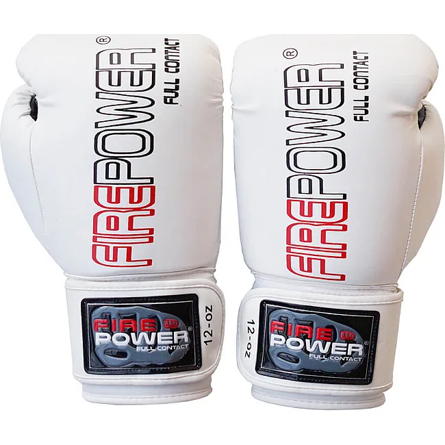 Боксерские перчатки FirePower FPBGА1 NEW Белые