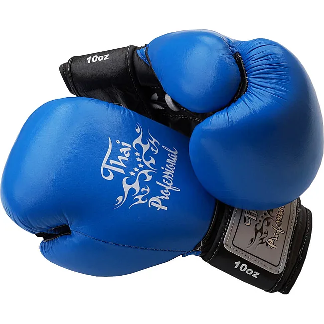 Боксерские перчатки Thai Professional BG5VL Синие