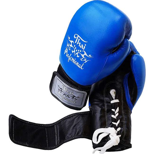 Боксерские перчатки Thai Professional BG5VL Синие