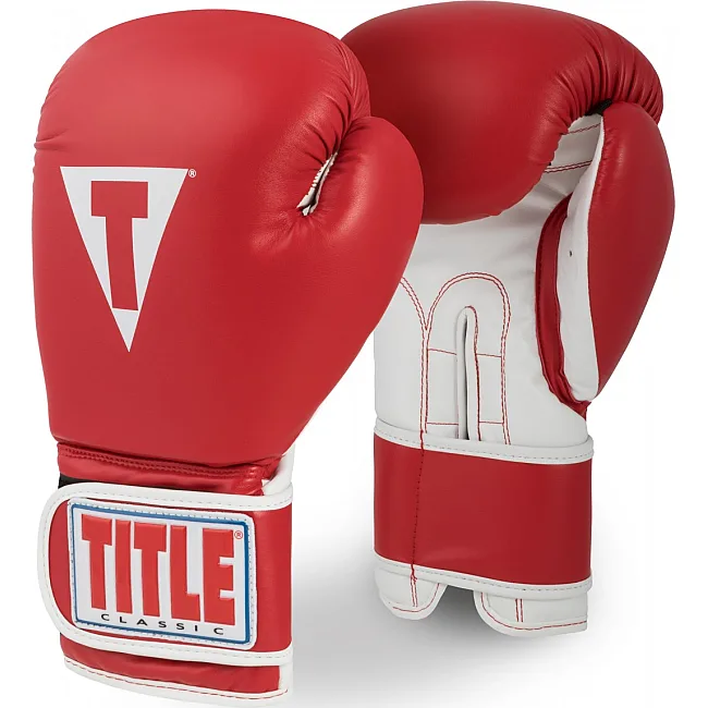 Боксерские перчатки TITLE Boxing Limited PRO STYLE Training 3.0 Красные