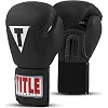 Боксерские перчатки TITLE Classic Originals Leather Training Gloves Elastic 2.0 Черные Боксерские перчатки TITLE Classic Originals Leather Training Gloves Elastic 2.0 Черные
