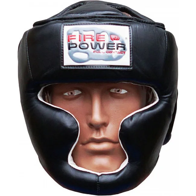 Боксерский шлем FirePower FPHG3 Черный