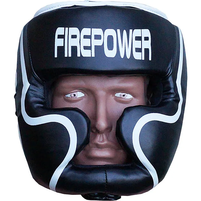 Боксерский шлем FirePower FPHGA5 Черный