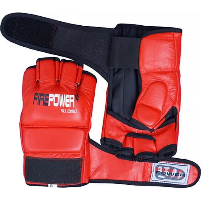 Перчатки MMA FirePower FPMG1 Красные