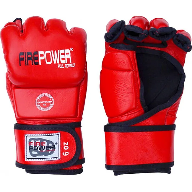 Перчатки MMA FirePower FPMG3 Красные
