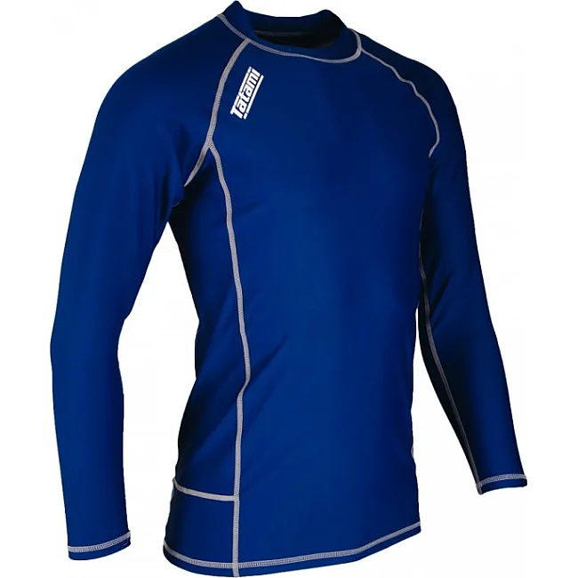 Рашгард с длинным рукавом Tatami Fightwear Nova Basic Темно-синяя