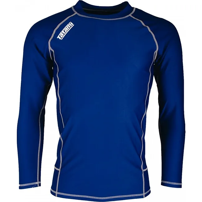 Рашгард с длинным рукавом Tatami Fightwear Nova Basic Темно-синяя