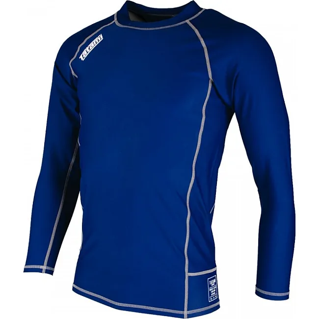 Рашгард с длинным рукавом Tatami Fightwear Nova Basic Темно-синяя