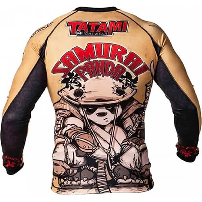 Рашгард з довгим рукавом Tatami Fightwear Panda Samurai Принт