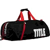 Сумка-рюкзак TITLE Boxing Champion Sports Черная с красным
