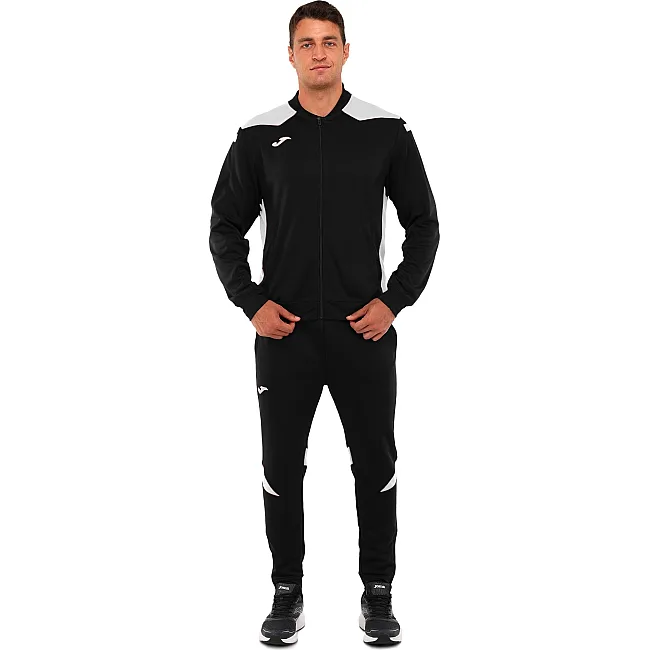 Спортивний костюм
 кофта на блискавці та штани JOMA

 CHAMPIONSHIP VI 101953-102
 (Чорний-білий)