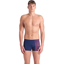 Плавки-шорты для мужчин Arena FOGGY DOTS SWIM SHORT темно-синий, коралловый