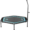 Батут для фитнеса
 для джампинга шестиугольный с ручкой LiveUp LP8251 ø135см