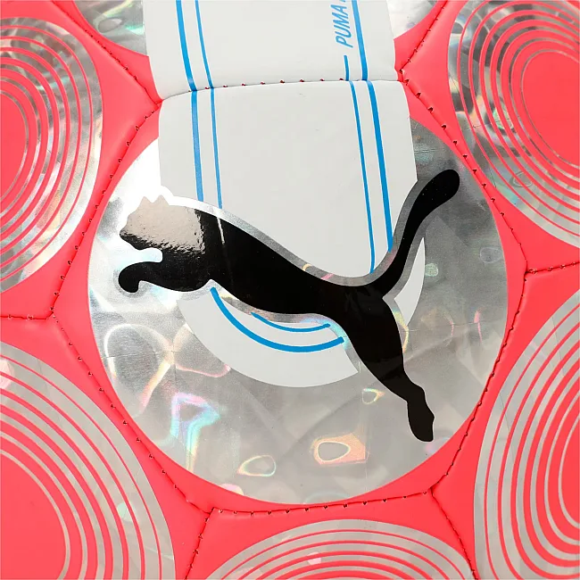 Мяч футбольный Puma CAGE ball розовый, серый