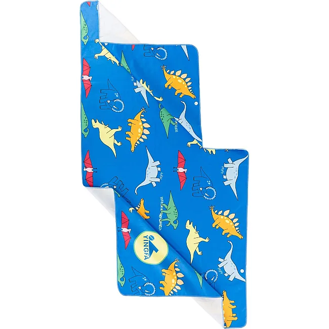 Спортивное полотенце
 быстросохнущее DRY TOWEL YINGFA A6817 70х140 см
см (Синий-желтый)