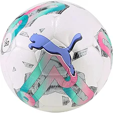 Мяч футбольный PUMA Orbita 5 HYB Lite 350 белый, фиолетовый, мультиколор 4