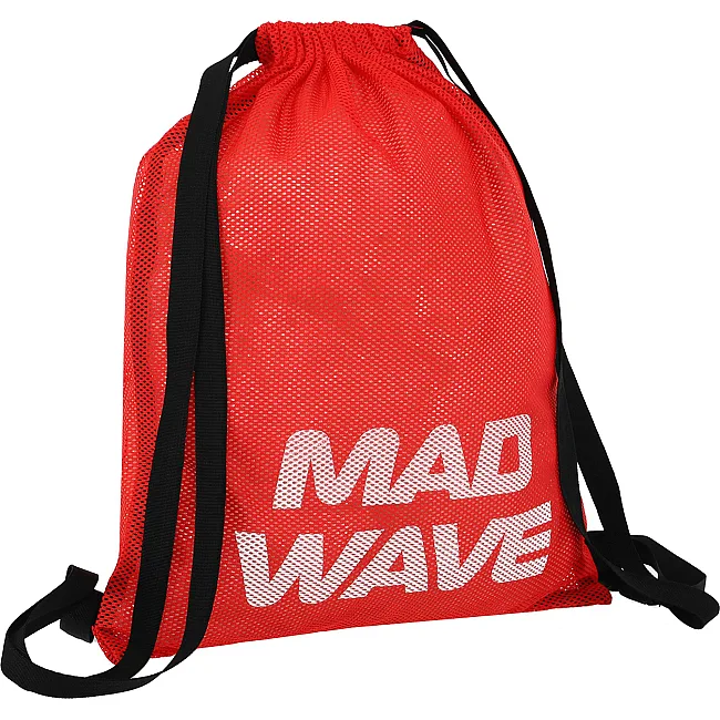Рюкзак-мішок спортивний
 MADWAVE
 DRY MESH BAG M1118011 45х38см (Червоний)