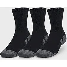 Носки UNDER ARMOUR Performance Cotton 3p Mid черный
