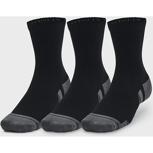 Носки UNDER ARMOUR Performance Cotton 3p Mid черный