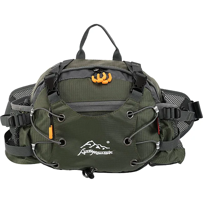 Сумка на пояс спортивна багатофункціональна 3в1 DEUTER GH9-13 23x10x20см (Темно-синій)