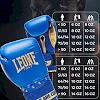 Боксерские перчатки Leone GN220 DNA Blue (бинты 4 м. в комплекте)