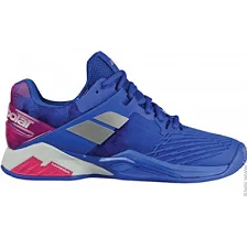 Кроссовки женские Babolat Propulse Fury clay women princess blue/fandango pink