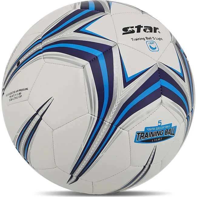 Футбольний м'яч SELECT
ARTRAINING BALL 5 LIGHT SB8145L №5 PU (Білий-синій)