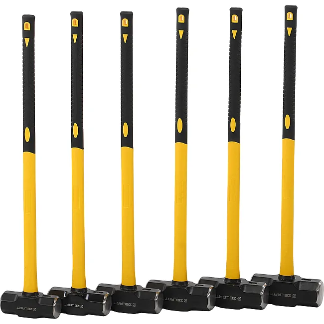 Распродажа! Кувалда стальная молот для кроссфита GYM HAMMER ZELART TA-9635-14LB 14LB (6,4кг)