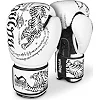 Боксерские перчатки Phantom Muay Thai White (капа в подарок)