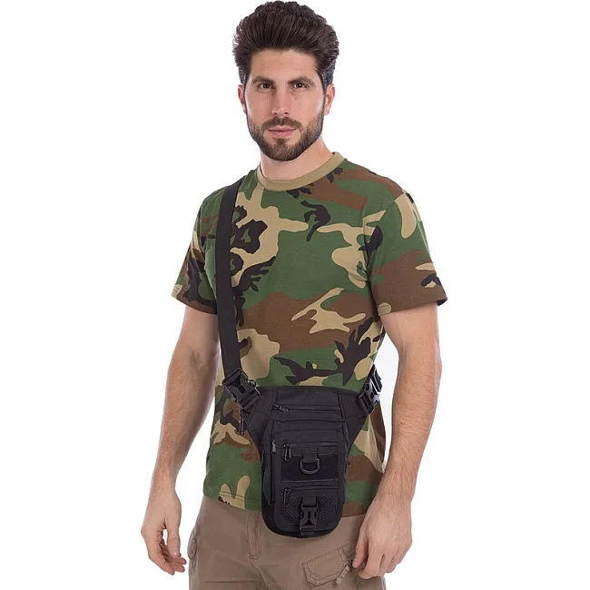 Тактическая сумка
 на бедро SILVER KNIGHT TY-176
 30х25х6,5см 5л (Камуфляж Multicam)