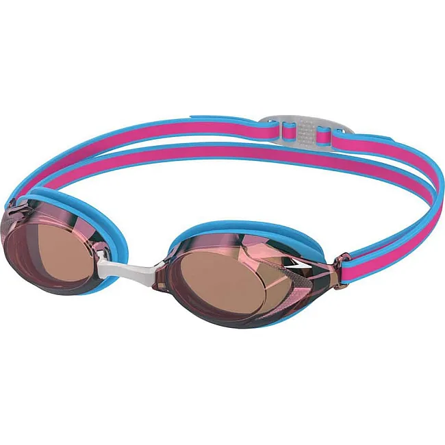 Детские очки для плавания Speedo JUNIOR VANQUISHER 3.0 MIRROR розовый, голубой