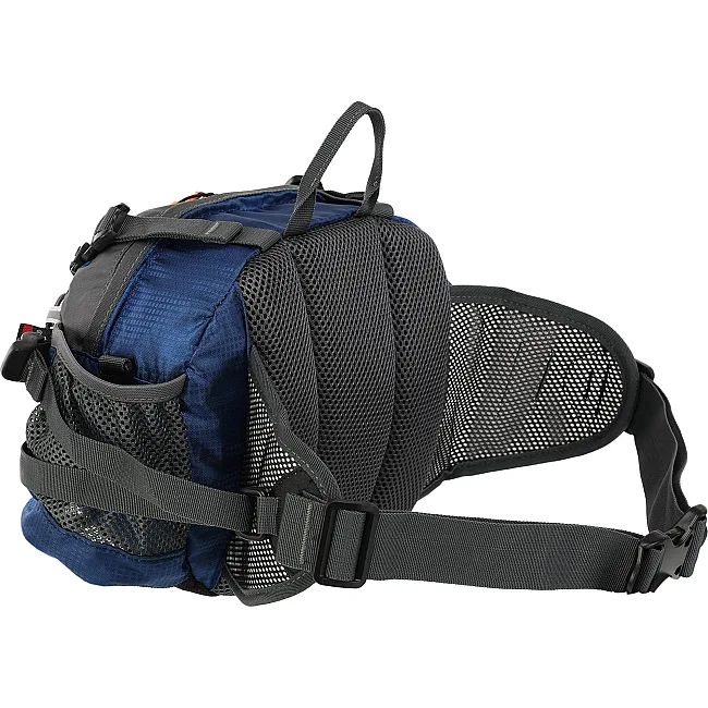 Сумка на пояс спортивна багатофункціональна 3в1 DEUTER GH9-13 23x10x20см (Темно-синій)