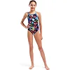 Купальник закрытый для девочек Arena GRAFFITI SWIMSUIT LIGHT DROP B черный, мультиколор